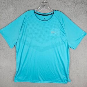 Nike Stride ADV Running Shirt Mens 2XL Dri-Fit Short Sleeve Crew Neck HV5203-345